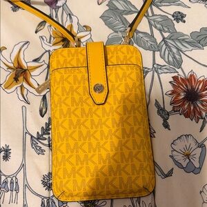Michael Kors Mustard Yellow Crossbody